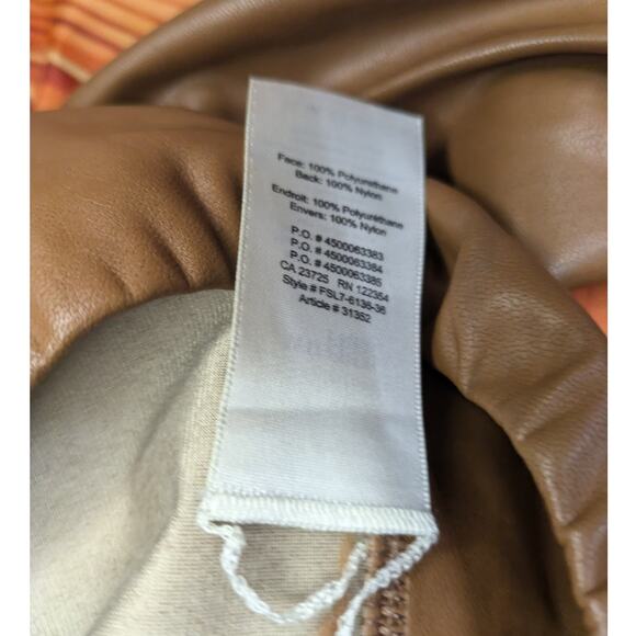 Wilfred Free Faux Leather Daria Pants Size S - Picture 6 of 8